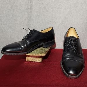 Johnston & Murphy black laceup oxford SZ 9.5